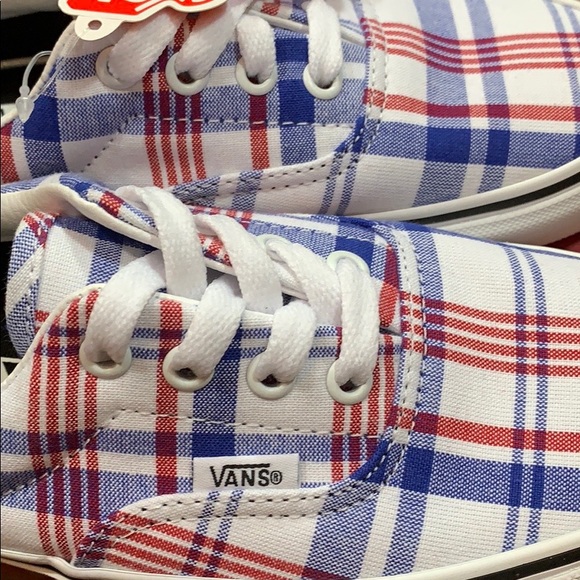 VANS ERA PLAID WHITE/TRUE WHITE wmns - Picture 9 of 16